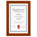 11x17 Brown SnapeZo® Snap Frame - 1.2" Profile