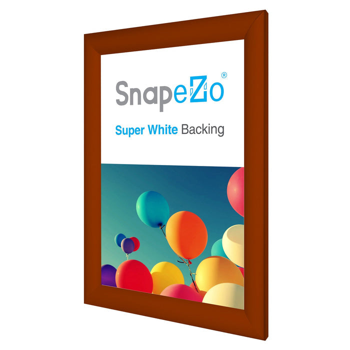 11x17 Brown SnapeZo® Snap Frame - 1.2" Profile