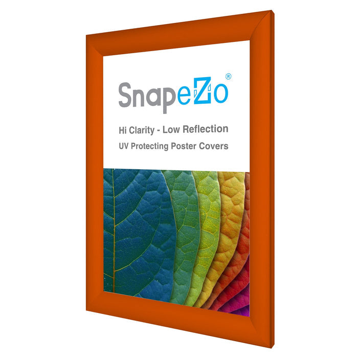 11x17 Orange SnapeZo® Snap Frame - 1.2" Profile