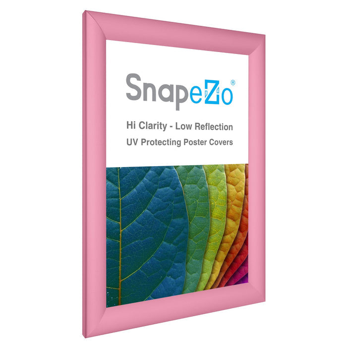 11x17 Pink SnapeZo® Snap Frame - 1.2" Profile
