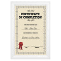 11x17 White SnapeZo® Snap Frame - 1.2" Profile