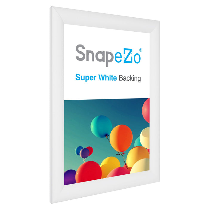 11x17 White SnapeZo® Snap Frame - 1.2" Profile