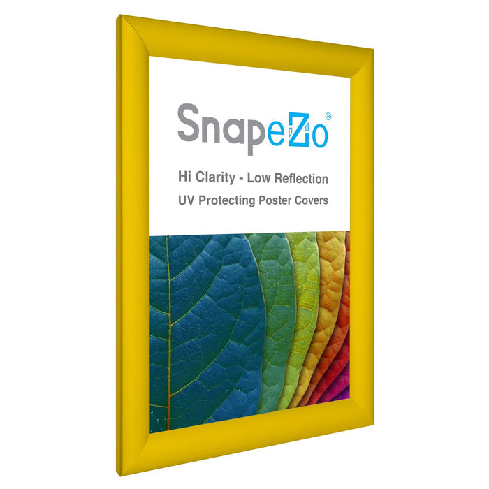 11x17 Yellow SnapeZo® Snap Frame - 1.2" Profile