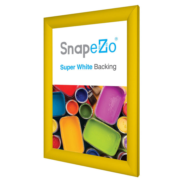 11x17 Yellow SnapeZo® Snap Frame - 1.2" Profile