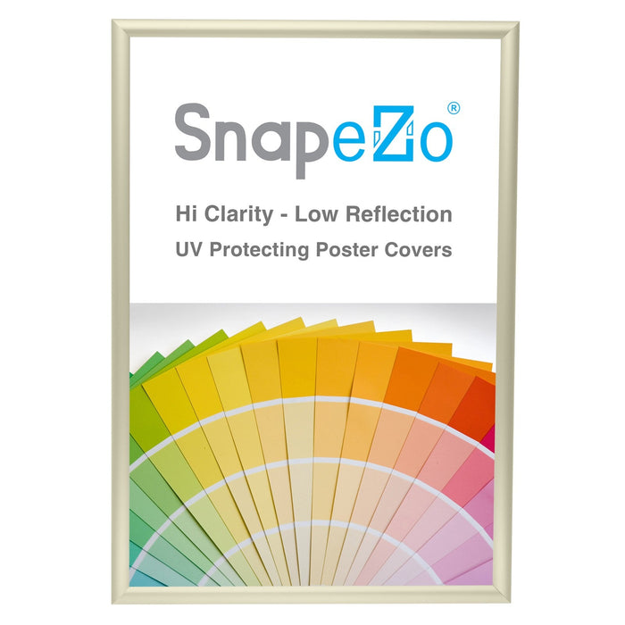 13x19 Cream SnapeZo® Snap Frame - 1" Profile