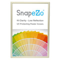 13x19 Cream SnapeZo® Snap Frame - 1" Profile