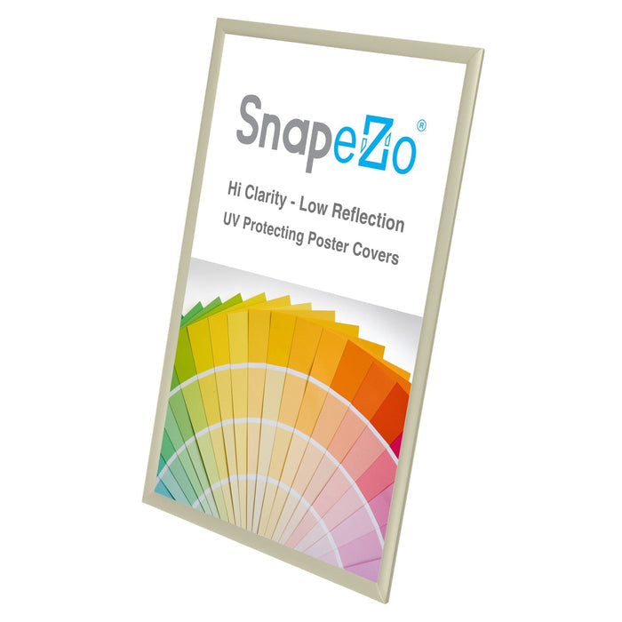 13x19 Cream SnapeZo® Snap Frame - 1" Profile