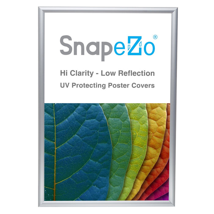 13x19 Silver SnapeZo® Snap Frame - 1" Profile