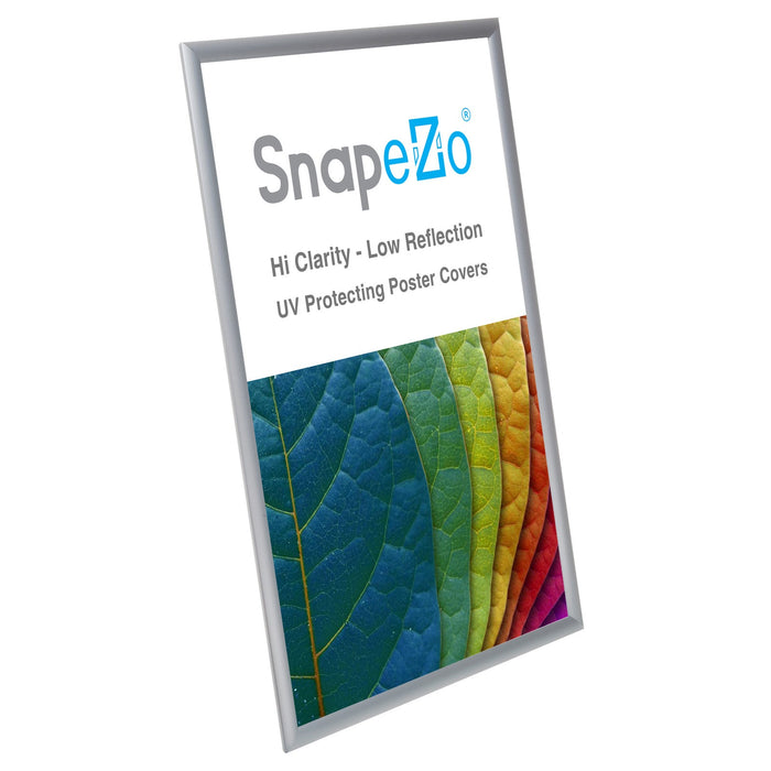 13x19 Silver SnapeZo® Snap Frame - 1" Profile