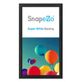 17x30 Black SnapeZo® Snap Frame - 1.2" Profile