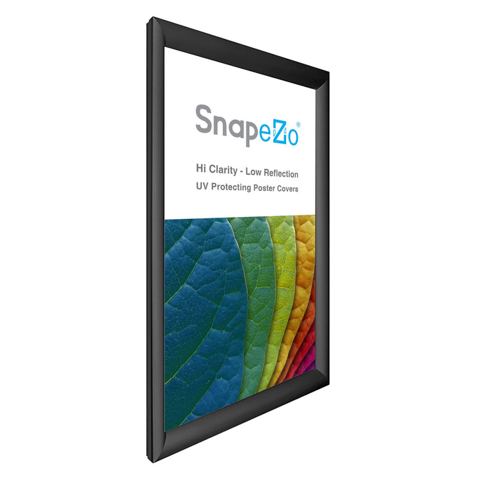 17x30 Black SnapeZo® Snap Frame - 1.2" Profile
