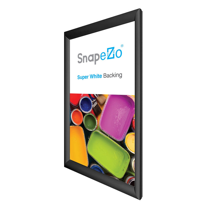 17x30 Black SnapeZo® Snap Frame - 1.2" Profile