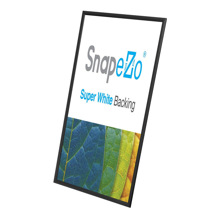 17x38 Black SnapeZo® Snap Frame - 1.2 Inch Profile