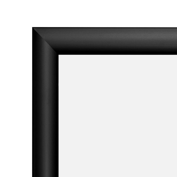 17x38 Black SnapeZo® Snap Frame - 1.2 Inch Profile