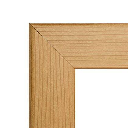 24x30 Light Wood SnapeZo® Snap Frame - 1 Inch Profile