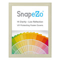 24x32 Cream SnapeZo® Snap Frame - 1.2" Profile