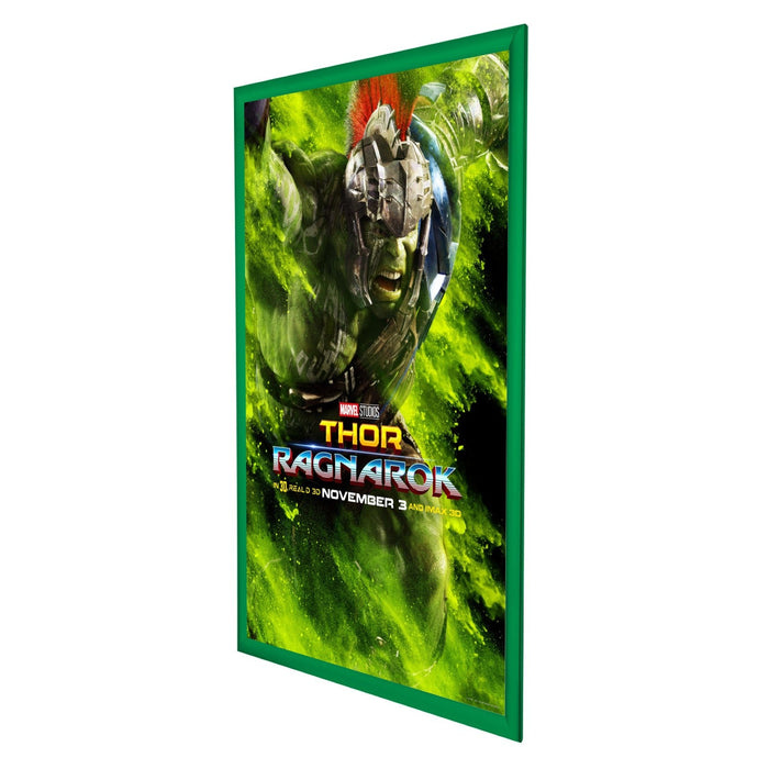24x36 Light Green SnapeZo® Snap Frame - 1.2" Profile