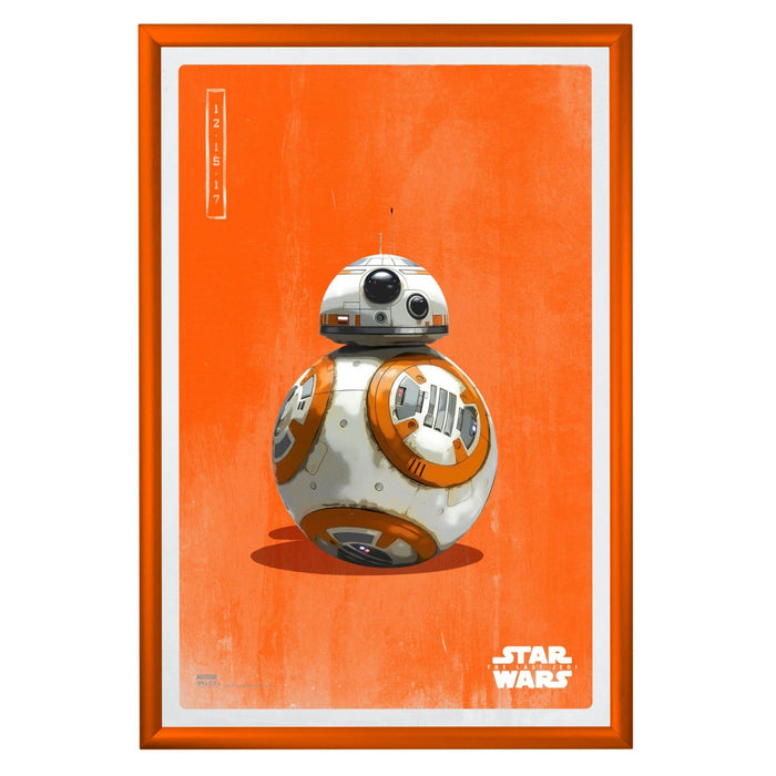 24x36 Orange SnapeZo® Snap Frame - 1.2" Profile