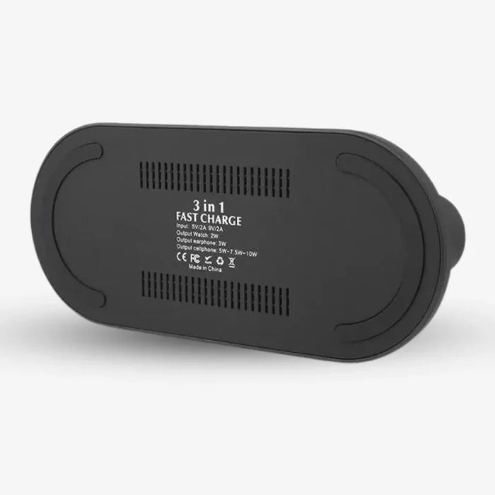 3 In 1 Wireless Charging Dock Station Desk Organizer