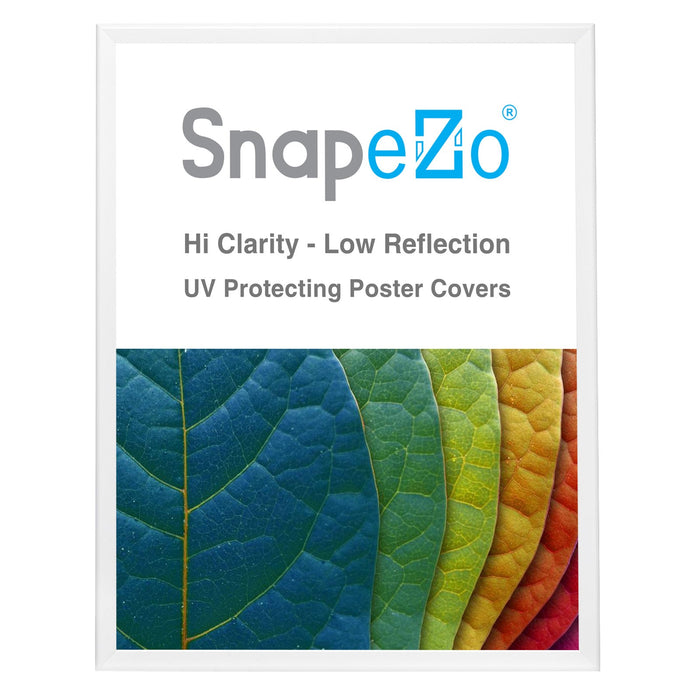 36x48 White SnapeZo® Snap Frame - 1.25" Profile