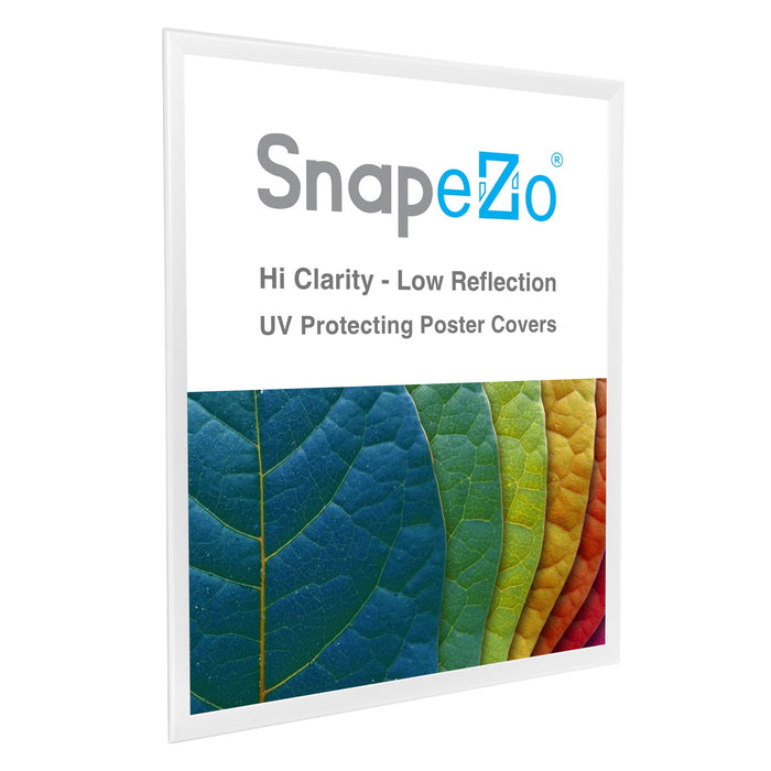 36x48 White SnapeZo® Snap Frame - 1.25" Profile