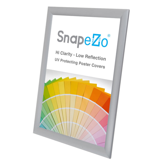 8.5x14 Silver SnapeZo® Snap Frame - 1" Profile