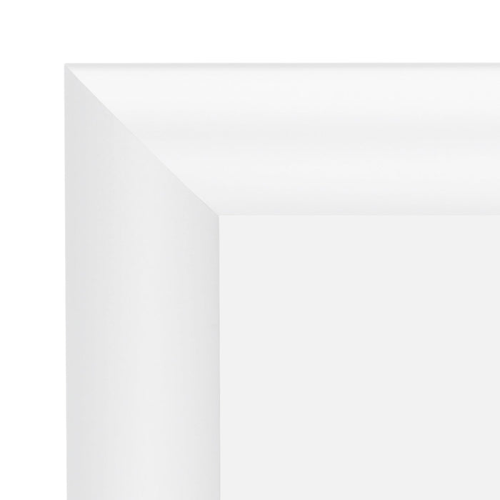A4 White SnapeZo® Snap Frame - 1" Profile