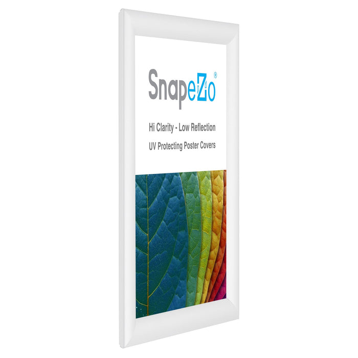 A4 White SnapeZo® Snap Frame - 1" Profile