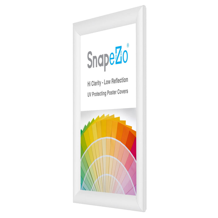 A4 White SnapeZo® Snap Frame - 1" Profile