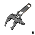 Adjustable Pipe Wrench & Nut Key - 6-68mm Home Tools for Bathroom Repair, Multi-functional Spanner