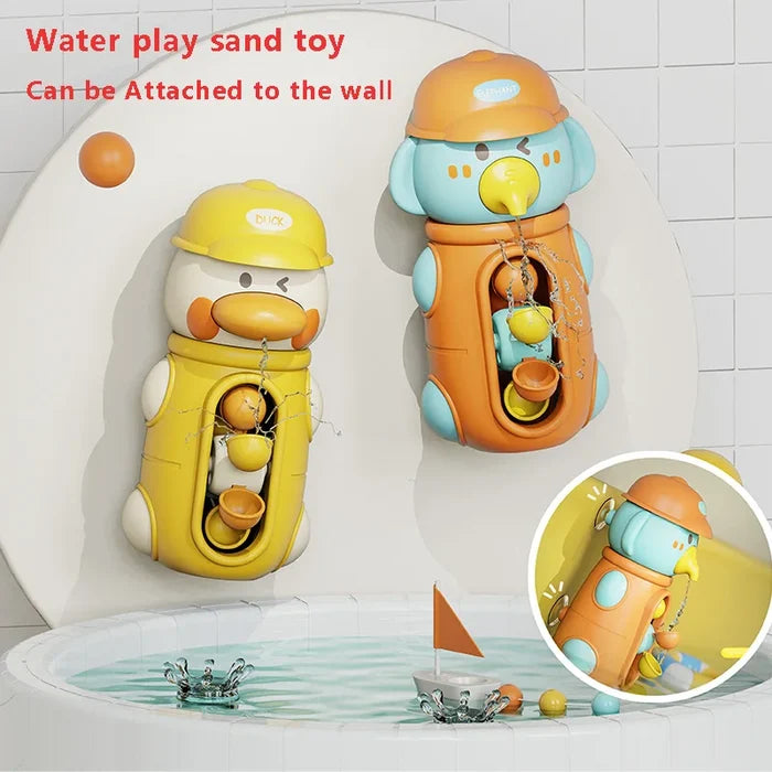 Adorable Duck & Elephant Water Play Toys for Babies - Perfect Summer Bath Fun for Kids 6 Months and Up