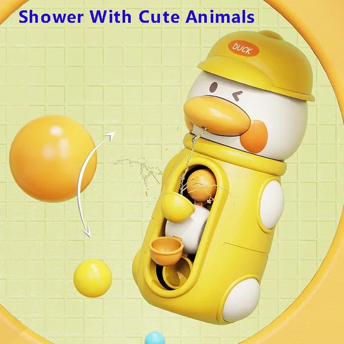 Adorable Duck & Elephant Water Play Toys for Babies - Perfect Summer Bath Fun for Kids 6 Months and Up