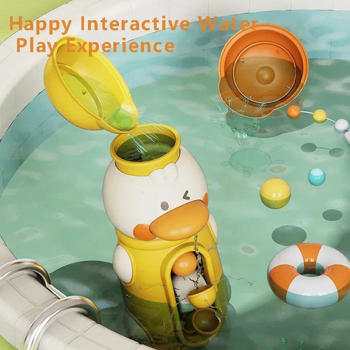 Adorable Duck & Elephant Water Play Toys for Babies - Perfect Summer Bath Fun for Kids 6 Months and Up