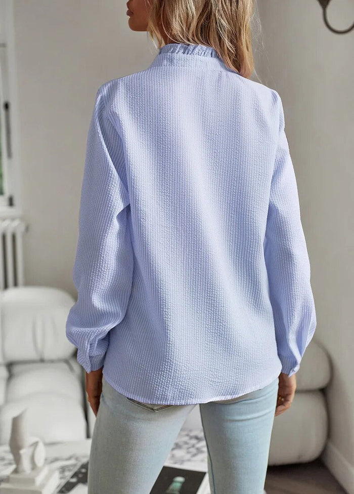 Airy Loose Fit Blouse for Women in Soft Breathable Fabric - Stylish Summer Top Available in Multiple Colors-2