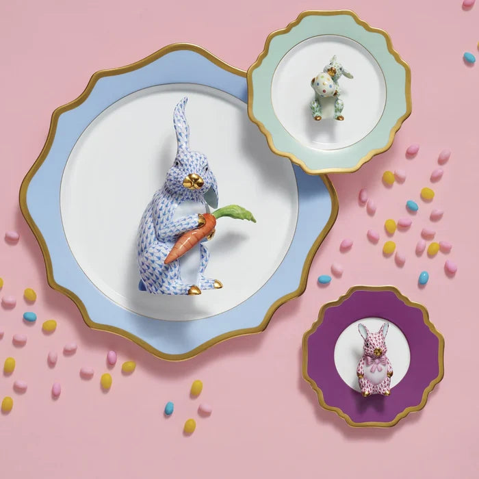 Anna's Palette Aqua Green Salad/Dessert Plate by Anna Weatherley