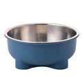 Anti Slip Stainless Steel Dog Bowl - Easy to Clean Indoor Pet Dish