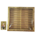 Antique J & P Coats Cardboard Display Case Boilfast Six Strand Floss Advertisement