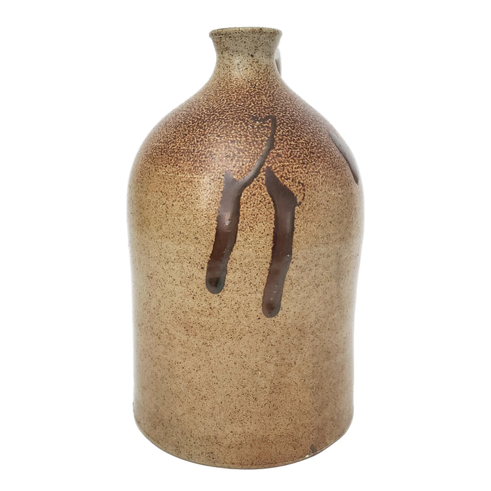 Antique Salt Glazed Stoneware Jug One Gallon Turkey Drippings