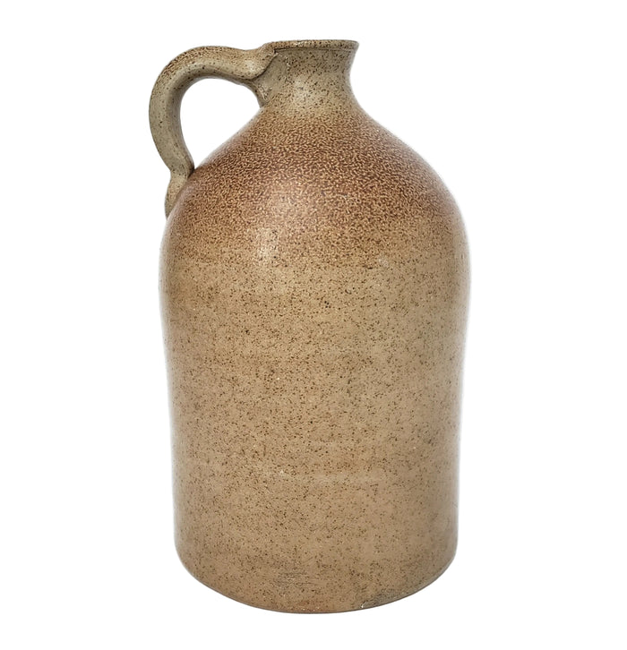 Antique Salt Glazed Stoneware Jug One Gallon Turkey Drippings