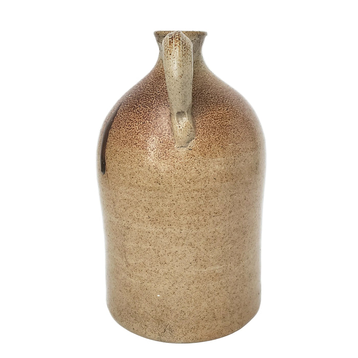 Antique Salt Glazed Stoneware Jug One Gallon Turkey Drippings