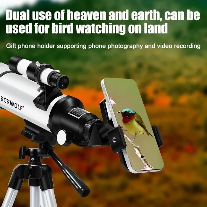 Astronomical Telescope With Phone Adapter And Tripod 333X Zoom For Moon And Stars Back To School 2026 Gift