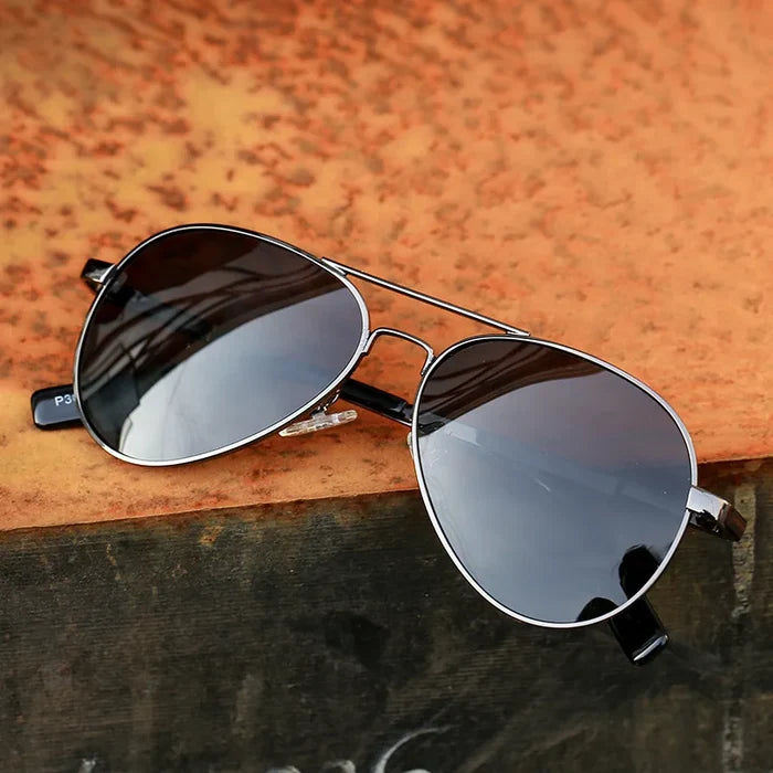 Aviation Sunglasses for Small Face Retro Male Pilot UV400