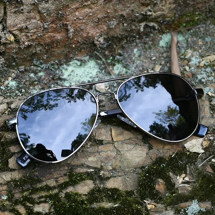 Aviation Sunglasses for Small Face Retro Male Pilot UV400