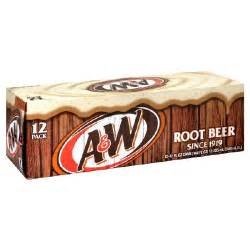 A&W ROOT BEER 12 OZ 12 CANS