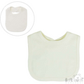 BABY CREAM VELCRO BIB (PK12) P4621-C