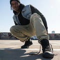 BANNED Black Cobra Canvas High Top Shoes