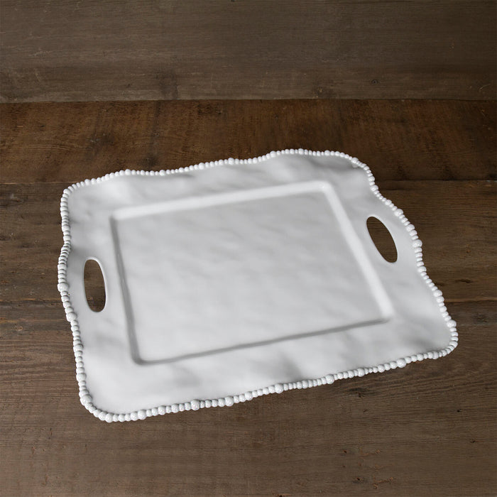 Beatriz Ball Vida Alegria Rectangular Tray w/ handles - Melamine