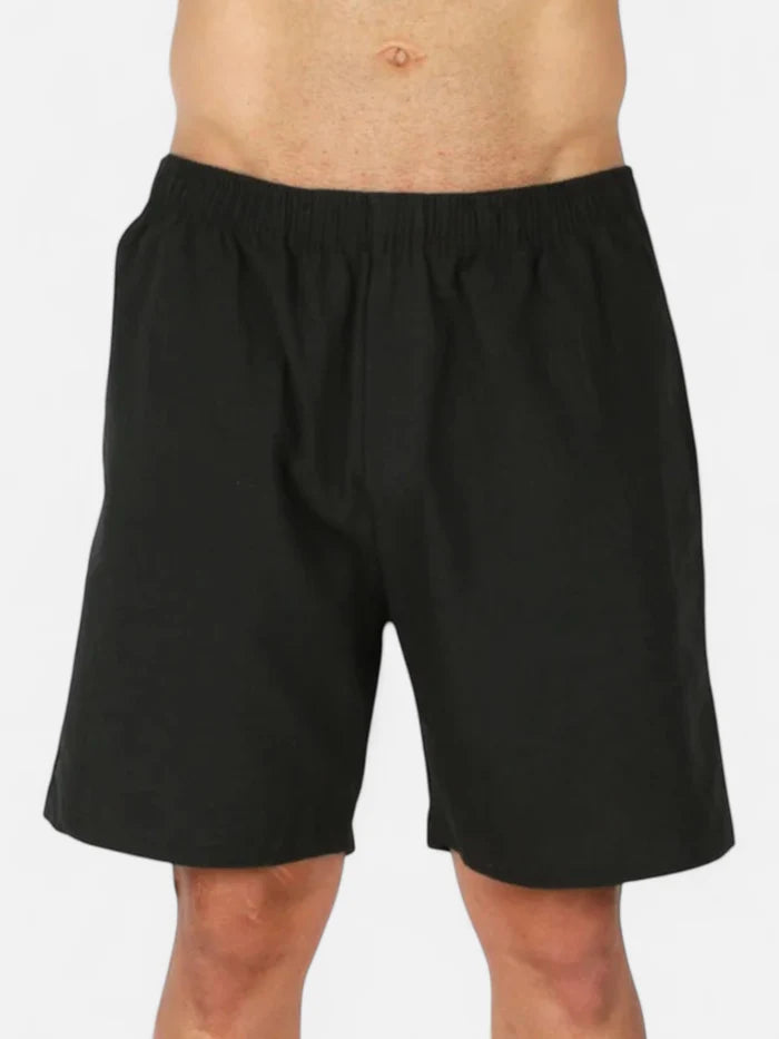 Bermuda Gotcha Trendy Lino Negro