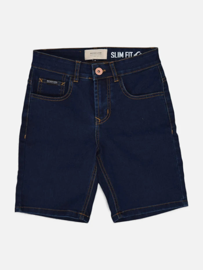 Bermuda Quiksilver Distortion Med Blue Niño Azul