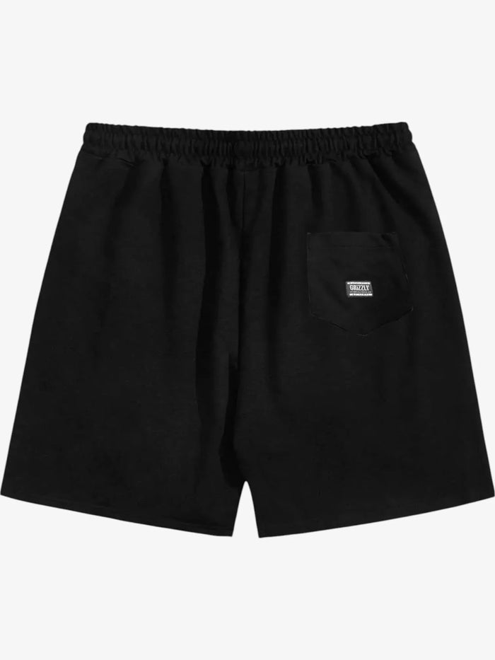 Bermuda Short Grizzly 3RD Down Rustico Negro